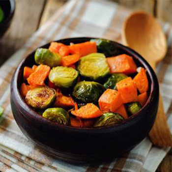 Maple Sprouts and Sweet Potato